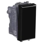 Avanti Переключатель ''Черный квадрат'', 16A, 1 модульный