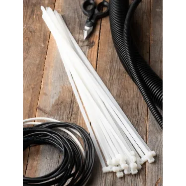 Хомут P6.6 стандартный белый 7.6x450 (100шт) FlexLock PROxima