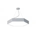 Светильник LED Geometria Hexagon SPO-121-W-40K-038 38Вт 4000K 4000Лм IP40 600х80 белый подвесной драйвер внутри