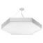 Светильник LED Geometria Hexagon SPO-121-W-40K-038 38Вт 4000K 4000Лм IP40 600х80 белый подвесной драйвер внутри