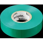 Изолента ПВХ зеленая 19мм 20м Navigator NIT-A19-20/G