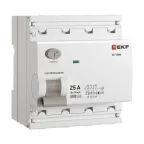 Выключатель дифференциального тока ВД-100N 4P 25А 30мА тип AC эл-мех 6кА PROXIMA