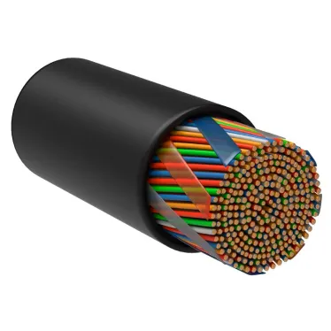 Витая пара U/UTP кат 5E 25х2х24AWG solid LDPE 305мчерный