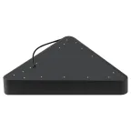 Светильник LED Geometria Delta SPO-151-B-40K-030 30Вт 4000К IP40 черный подвесной драйвер внутри