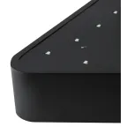 Светильник LED Geometria Delta SPO-151-B-40K-030 30Вт 4000К IP40 черный подвесной драйвер внутри
