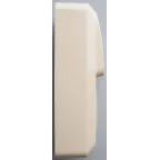 ЭТЮД Блок открытой установки Розетка без заземления + Выключатель двухклавишный бежевый