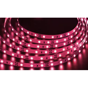 Лента светодиодная LEDх60/м 5м 4.8w/m 12в.Pro красный