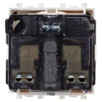 Avanti Розетка ''Белое облако'', 2P+E, с защитными шторками, 2 модульная