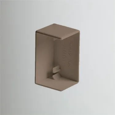 Заглушка для РКК-40х40 (коричневая)
