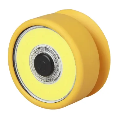 Фонарик карманный на батарейках 3хААА, ударопрочный, съемная присоска-чехол RB-703 Практик