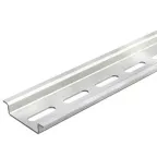 DIN- рейка перфорированная оцинкованная 2000x35x7.5мм толщина стали 1 мм