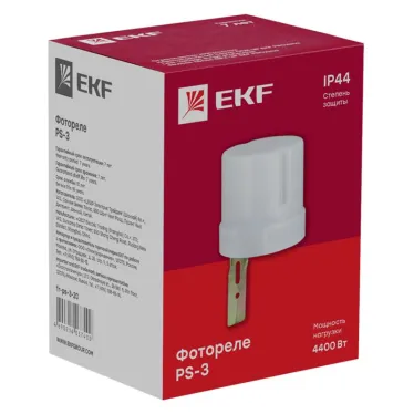 Фотореле PS-3 (ФР) 20А 4400Вт IP44 Proxima