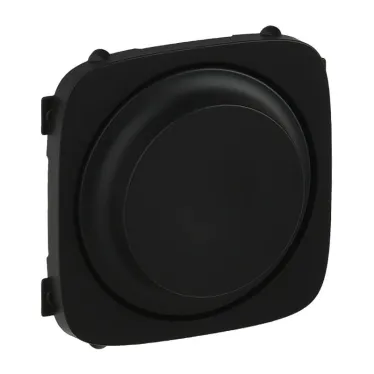 Valena ALLURE Лицевая панель для светорегулятора с поворотной ручкой Антрацит