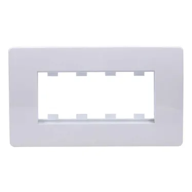 Каркас в сборе с рамкой под 4 модуля VIVA для монтажа ЭУИ в стену