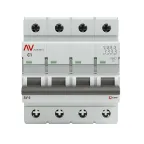 Выключатель автоматический AV-6 4P 1A (C) 6kA AVERES