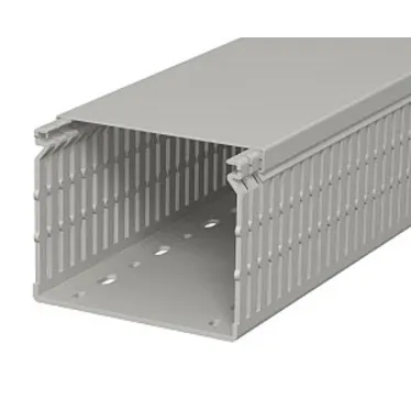 Распределительный кабельный канал LK4 N 80x100x2000 мм (ПВХ, серый)
