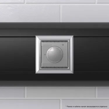 Avanti Термостат модульный для теплых полов, , Закаленная сталь, 2 модуля