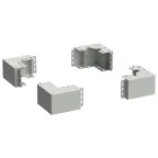 Уголок цоколя h-100мм серый (4шт/компл)