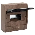 Щит распределительный навесной ЩРН-П- 8 темное дерево IP41 PROxima