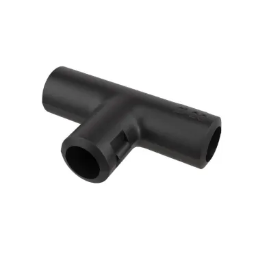 Тройник открывающийся, IP40, д.20мм, черный