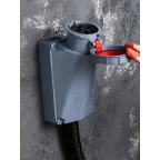 Розетка стационарная наружная 1452 3Р+РЕ+N 125А 380В IP67 PROxima