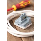 Выключатель 10А, 1 клавишный без индикатора