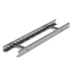 Вертикальный лестничный лоток 500х50х3000, толщина 2,0 мм, Сендзимир цинк