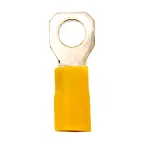 Наконечник кабельный НКИ 2.5-6 с изолированным фланцем желтый (50шт)