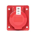 Розетка кабельная 16А 3Р+N+Е IP44 скрытая 380В 415