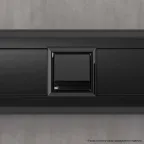 Avanti Вывод кабеля модульный , Черный квадрат, 2 модуля