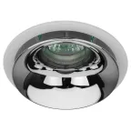 Встраиваемый светильник декоративный KL103 WH/CH MR16 GU5.3 белый хром