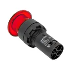 Кнопка SW2C-MD красная с подсветкой NC Грибок