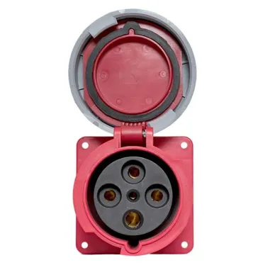 Розетка стационарная внутренняя 3442 3Р+РЕ 125А 380В IP67 PROxima