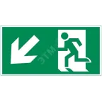 Пиктограмма Flip "Выход влево вниз" | V4-EM-00.0035.ADV-0008 | VARTON