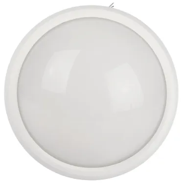 Светильник светодиодный ДБП-12W 4000К 960Лм SPB-1-12 (W) IP54 круглый 180х 80 белый