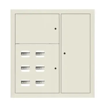 Щит этажный 6 кв. RAL9002 (1000х950х160) PROxima