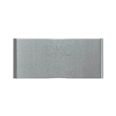 Держатель с крышкой D-32мм оцинкованная сталь