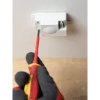 Датчик движения микроволновый белый 1200Вт 360гр. до 8м IP20 MW-706