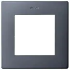 Рамка 1 пост, графит