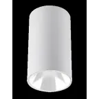 Светильник светодиодный ДПО GU10 без лампы круглый белый корпус белый рефлектор