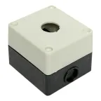 Корпус кнопочный 1 кнопка КП101 пластиковый белый