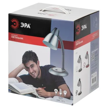Светильник настольный черный N-115-E27-40W-BK ЭРА