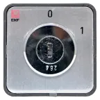 Переключатель кулачковый ПК-1-112 10А 2P '0-1' с ключом