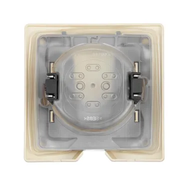 ETIKA Вывод кабеля IP 44 слоновая кость