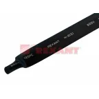 Термоусаживаемая трубка 9,0 4,5 мм, черная, упаковка 50 шт. по 1 м, REXANT