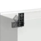 Комплект настенного крепления для цельного навесного шкафа из фибергласа