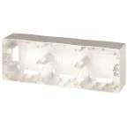 Коробка накладного монтажа 3 поста, Эра12, шампань 12-6103-04