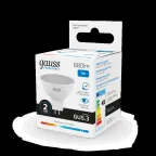 Лампа светодиодная LED 9 Вт 680 лм 6500К софит MR16 холодный GU5.3 AC 220В Elementary Gauss