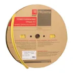                  Термоусаживаемая трубка ТУТ нг 120/60 желтая рулон PROxima
               