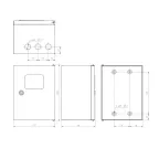 ЩМПг (окно)-00 IP54 (290х220х175) (84) SIMPLE